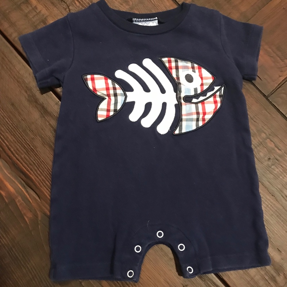 Three Sisters fish romper